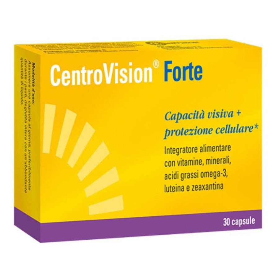 Centrovision Forte Integratore per la Vista 30 Capsule Centrovision Forte Integratore per la Vista 30 Capsule