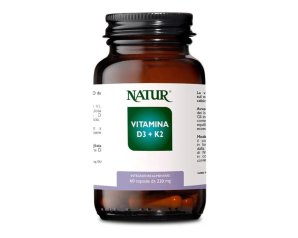VITAMINA D3+K2 60cps NATUR