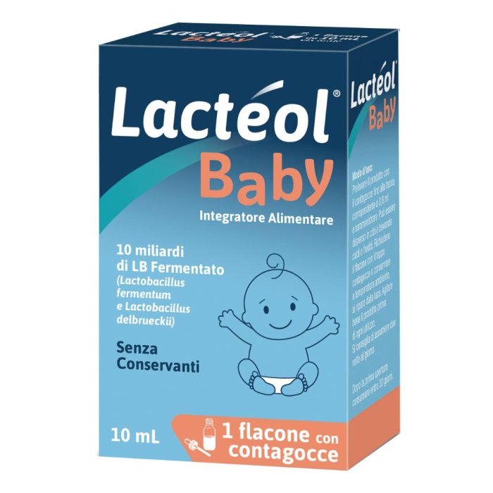 Bruschettini Lacteol Baby Integratore Alimentare 10 ml Bruschettini Lacteol Baby Integratore Alimentare 10 ml