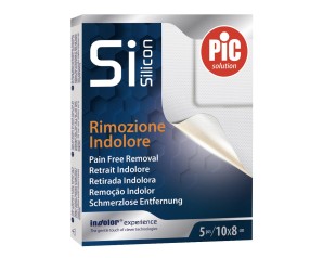 Pic SI Silicon - Cerotto in TNT Ultra-delicato 10cm x 8cm 5 Cerotti