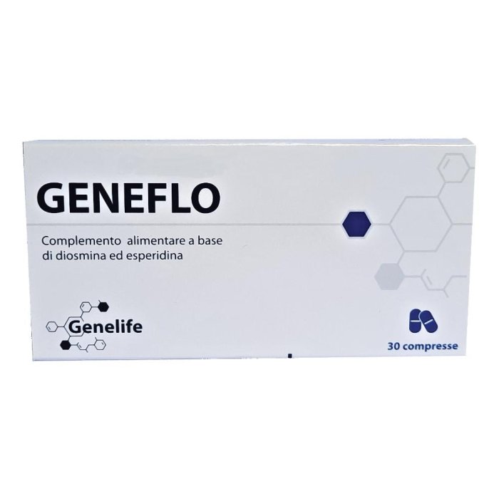 Genelife Integratori e Supplementi Geneflow Integratore Alimentare 30 Compresse