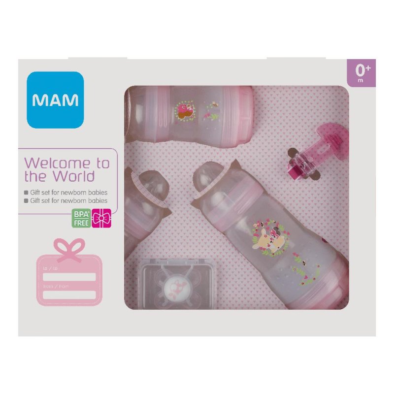 MAM Set Benvenuto Femmina 3pz MAM Set Benvenuto Femmina 3pz