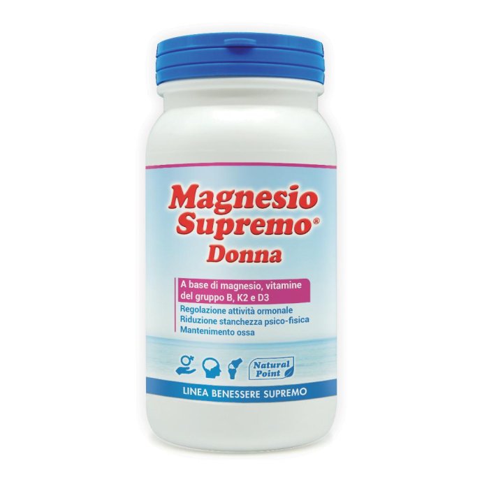 Magnesio Supremo Donna Integratore per la regolare attivit&agrave; ormonale 150 g