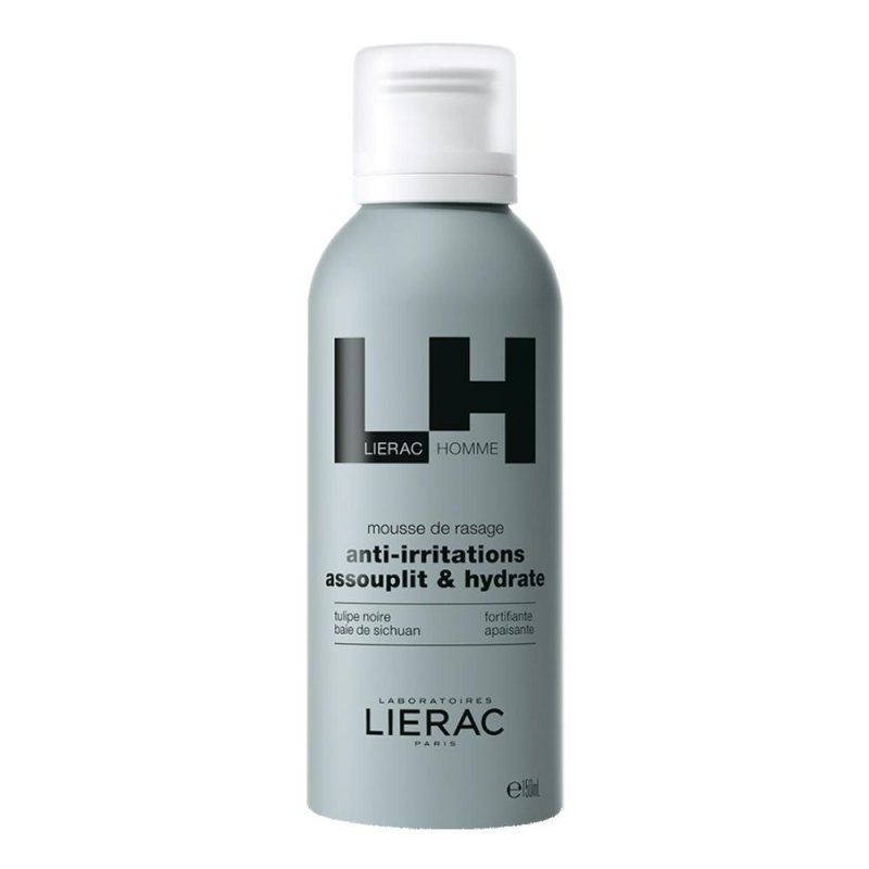 Lierac Homme Trattamenti di Giovinezza Uomo Mousse da Barba Lenitiva Idratante 150 ml Lierac Homme Trattamenti di Giovinezza Uomo Mousse da Barba Lenitiva Idratante 150 ml