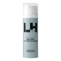 Lierac Homme Trattamenti di Giovinezza Uomo Fluido Anti-Età Globale Anti-rughe Tonificante 50 ml