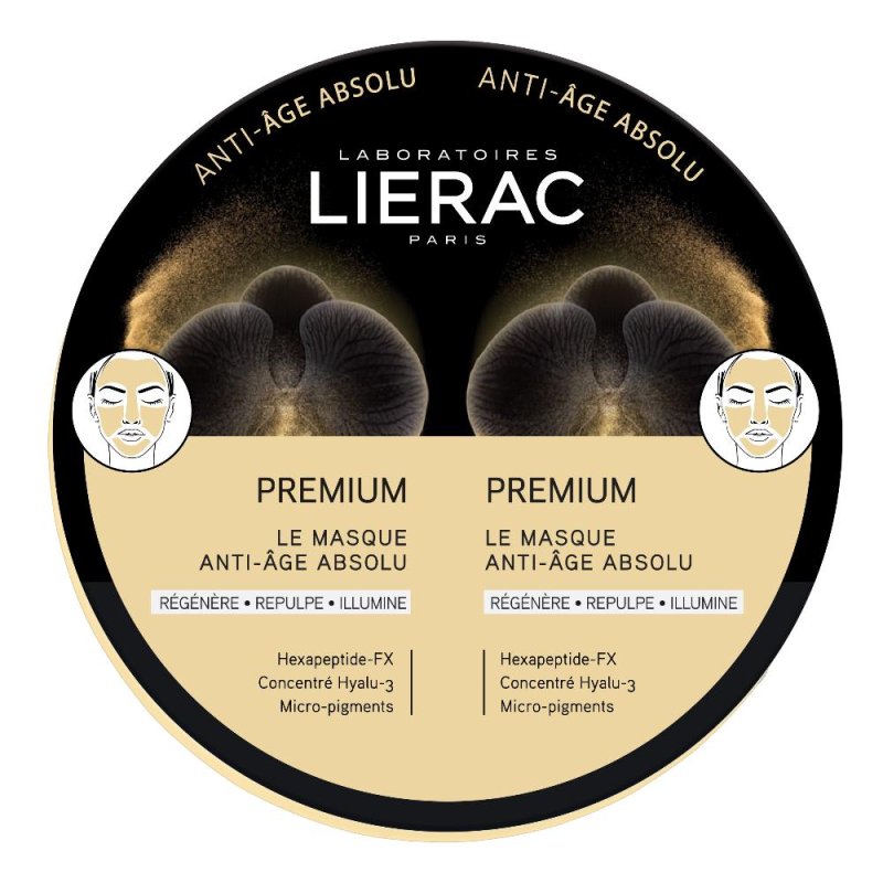 Lierak Trattamenti Antietà Rassodanti Premium Antirughe Profondo 2 Mono Maschere da 6ml Lierak Trattamenti Antietà Rassodanti Premium Antirughe Profondo 2 Mono Maschere da 6ml