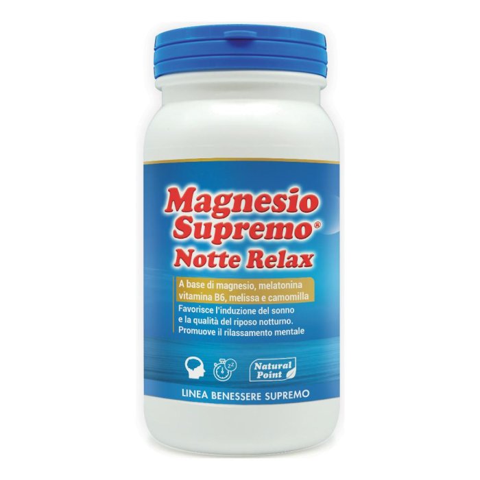 Magnesio Supremo Notte Relax integratore alimentare 150 grammi