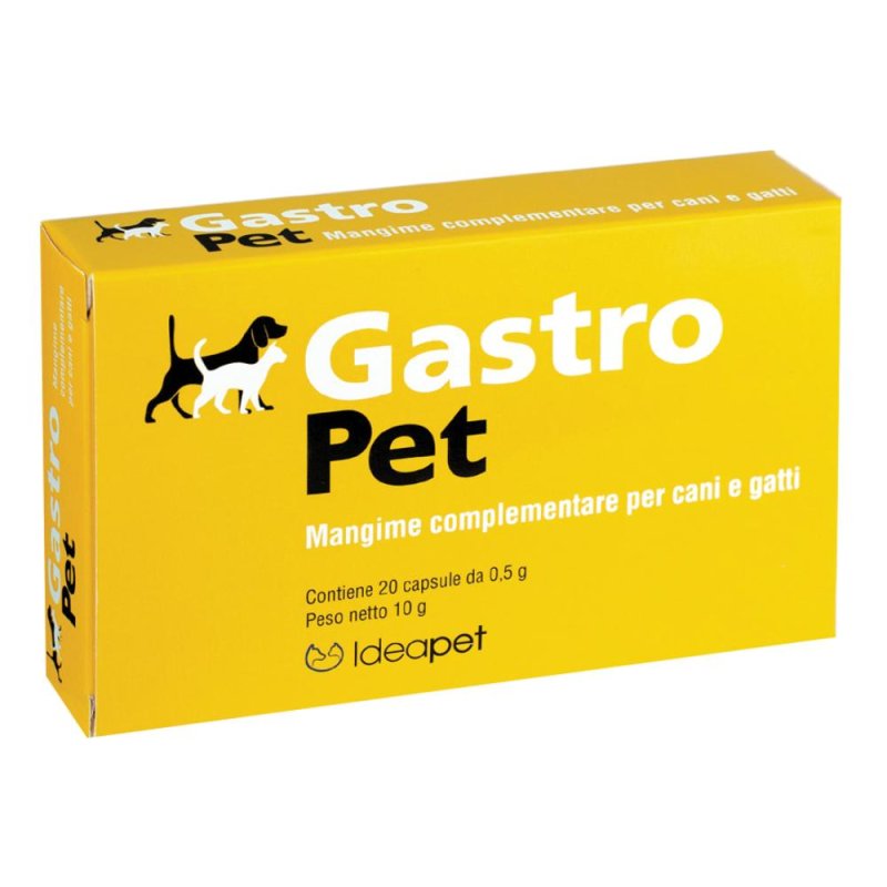 Gastro Pet 20 Capsule integratore per cani e gatti per il benessere gastrointestinale Gastro Pet 20 Capsule integratore per cani e gatti per il benessere gastrointestinale