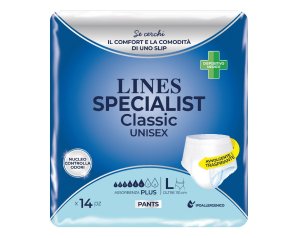 LINES CLAS PANTS PLUS L 14PZ