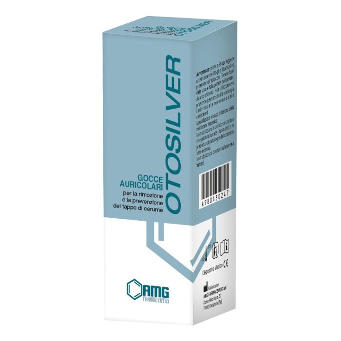 Amg Farmaceutici Gocce Auricolari Otosilver 20 Ml Amg Farmaceutici Gocce Auricolari Otosilver 20 Ml
