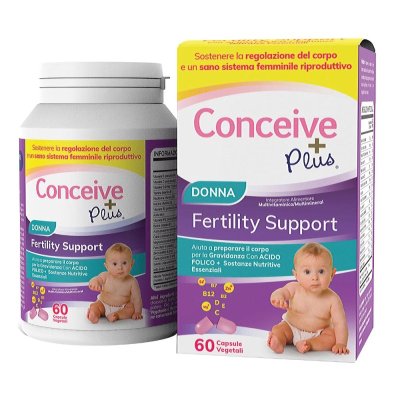 Conceive Plus Fertility Support DONNA 60 Capsule - Integratori Per La Fertilità Conceive Plus Fertility Support DONNA 60 Capsule - Integratori Per La Fertilità