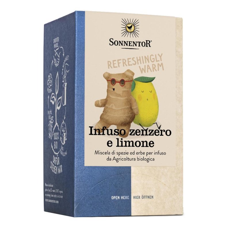 SONNENTOR INFUSO ZENZERO-LIMON SONNENTOR INFUSO ZENZERO-LIMON