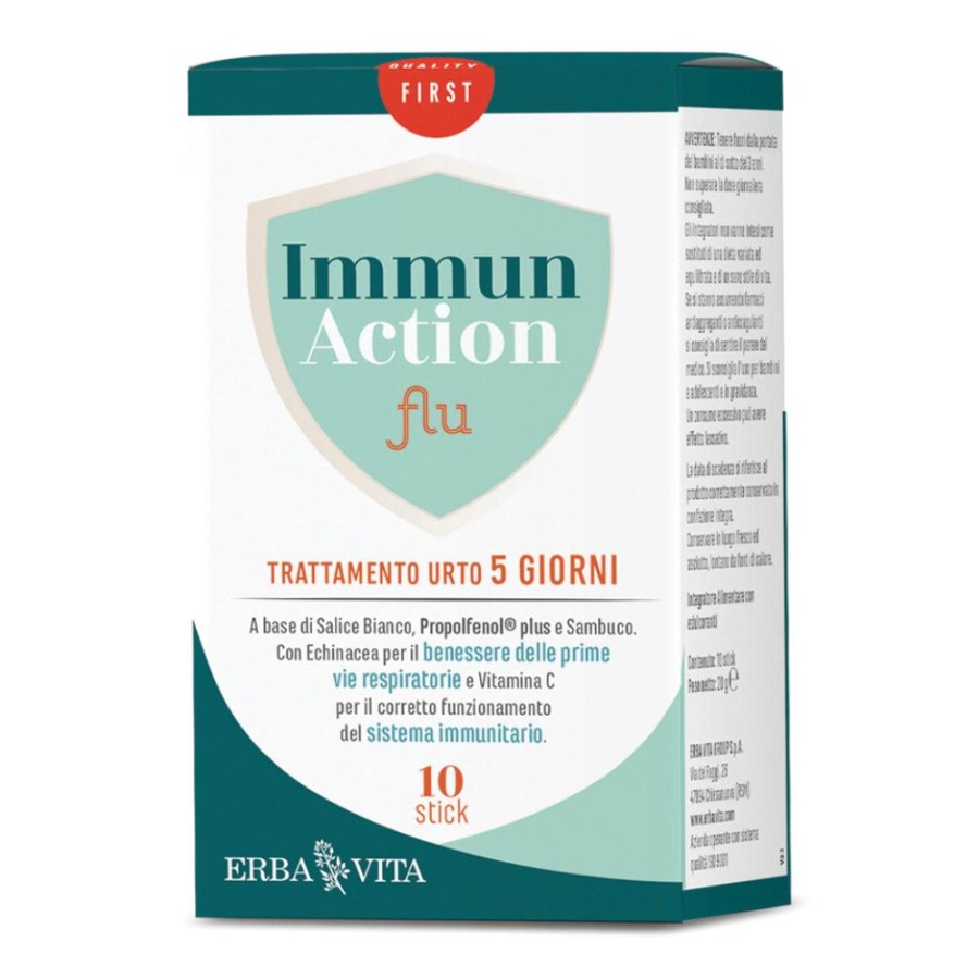 Erba Vita Group Immun Action Flu 10 Stickpack