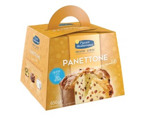 Piaceri Mediterranei Panettone Senza Canditi senza glutine e lattosio 650g