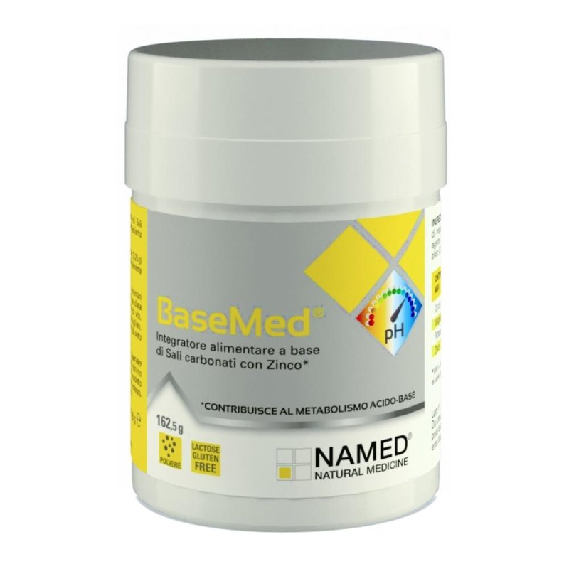 Basemed Polvere 162,5 Grammi Integratore Alimentare Alcalinizzante per Equilibrio Acido Base e Benessere Gastrointestinale Basemed Polvere 162,5 Grammi Integratore Alimentare Alcalinizzante per Equilibrio Acido Base e Benessere Gastrointestinale