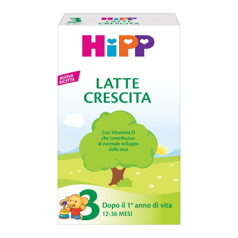 HIPP 3 Latte Crescita Polv500g HIPP 3 Latte Crescita Polv500g
