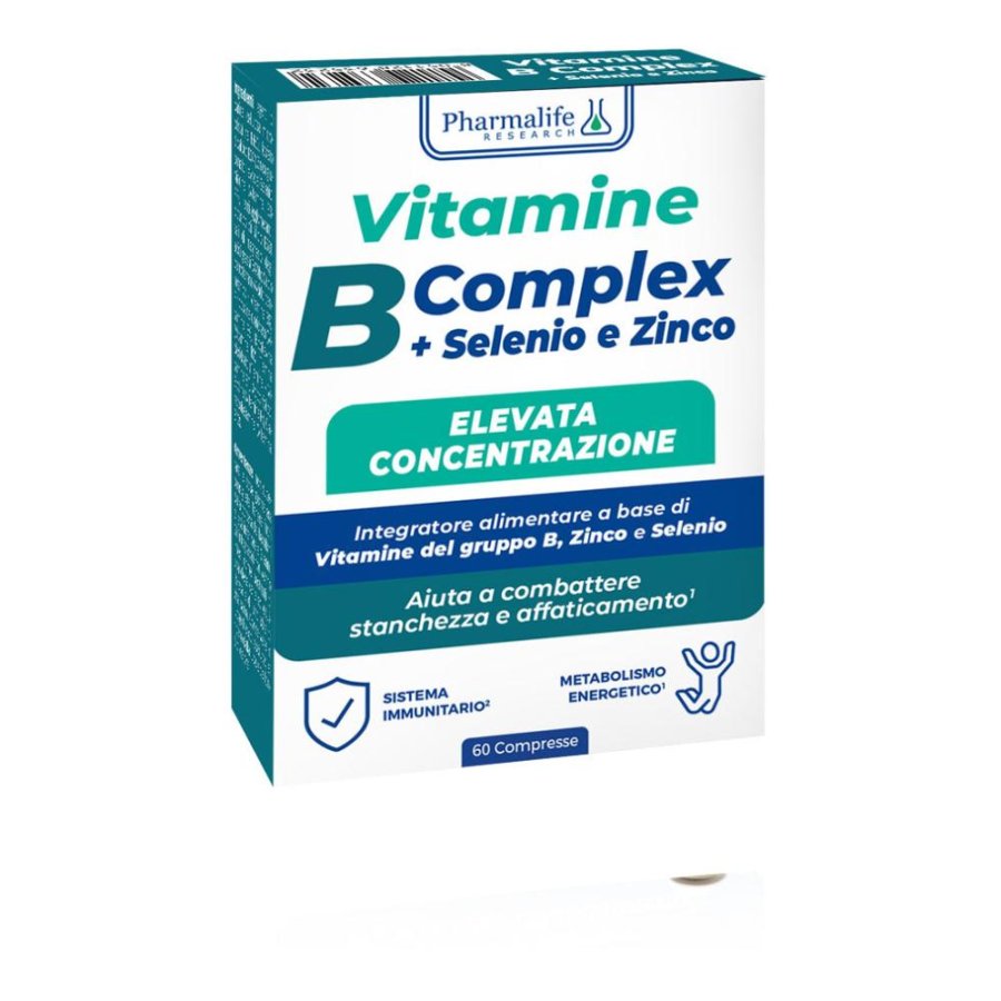 Pharmalife Research Vitacurveg - Vitamina B Complex Integratore 60 Compresse Pharmalife Research Vitacurveg - Vitamina B Complex Integratore 60 Compresse