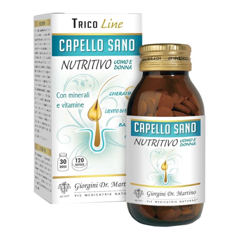 Dr. Giorgini Capello Sano Formula Nutritiva Integratore per Capelli 120 Pastiglie Dr. Giorgini Capello Sano Formula Nutritiva Integratore per Capelli 120 Pastiglie