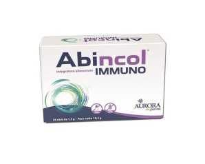 Aurora Biofarma Abincol Immuno Integratore Alimentare 14 Stick Orosolubili