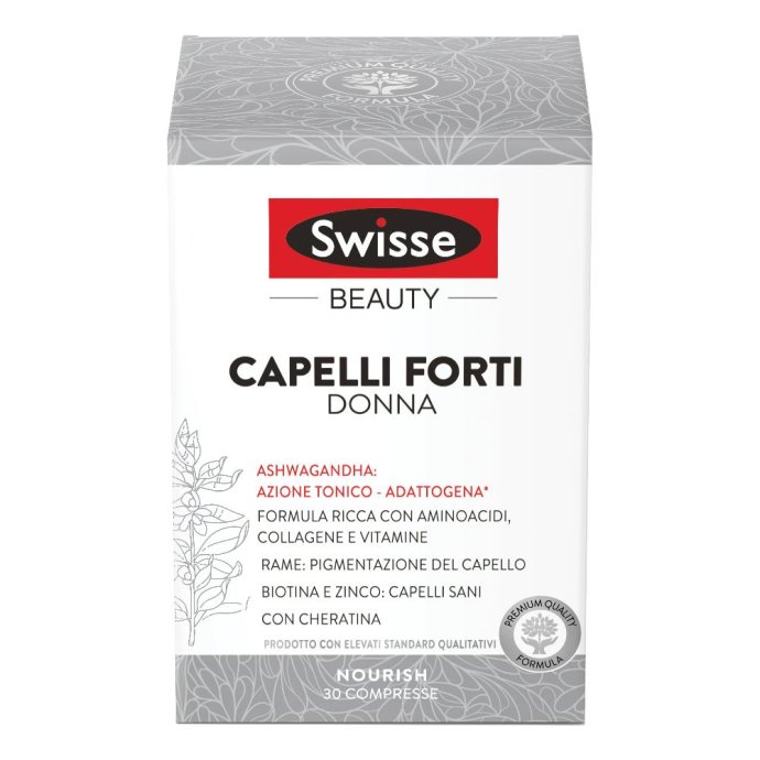 Swisse Beauty Capelli Forti Donna Integratore Alimentare 30 cps Swisse Beauty Capelli Forti Donna Integratore Alimentare 30 cps