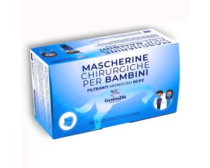 MASCHERINA CHIR BB AZZ 50PZ