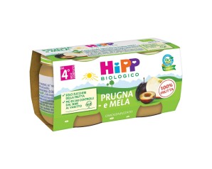 HIPP BIO OMOG PRUGNA/MELA2X80G