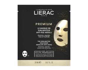 Lierak Trattamenti Antietà Rassodanti Premium Antirughe Profondo Maschera Oro 20 ml