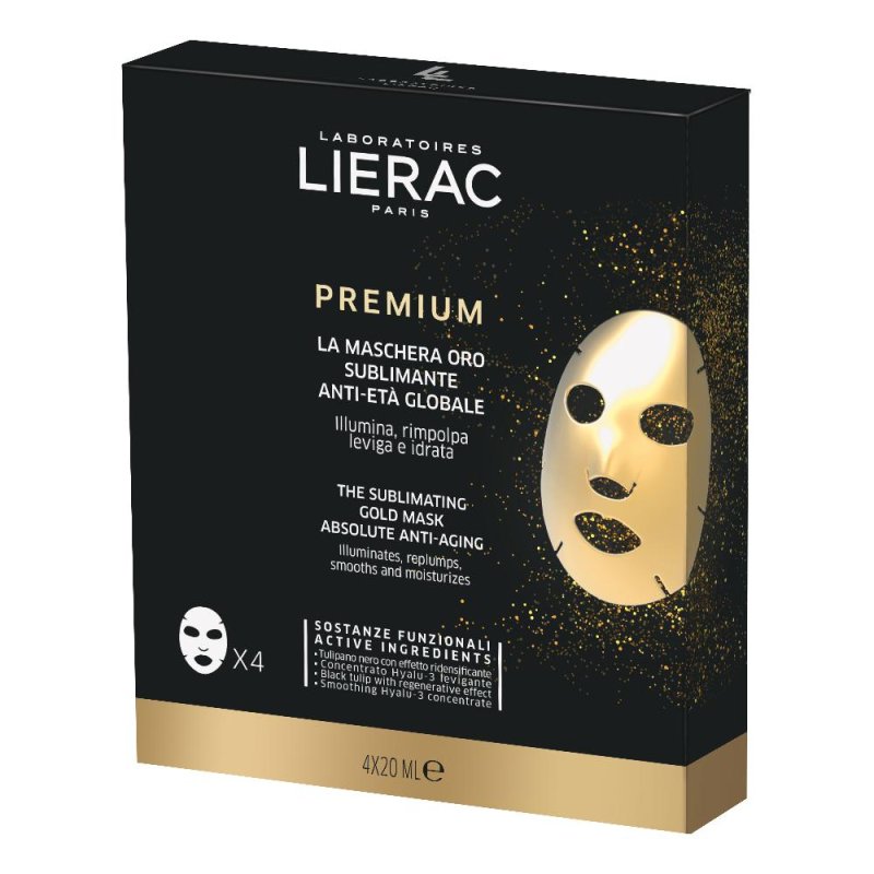 PREMIUM Maschera Oro 4pz PREMIUM Maschera Oro 4pz