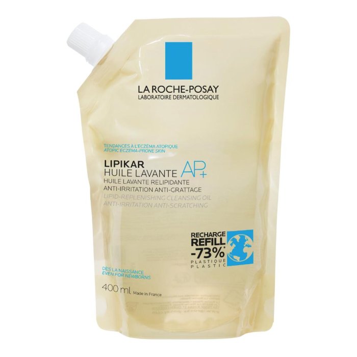 Lipikar Olio Detergente AP+ Detergente Corpo ad Alta Tollerabilità per Pelli Sensibili 400 ml Lipikar Olio Detergente AP+ Detergente Corpo ad Alta Tollerabilità per Pelli Sensibili 400 ml