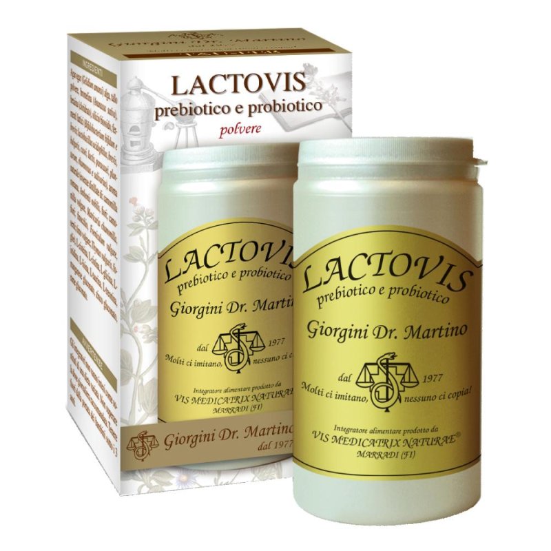 Lactovis Integratore con Fermenti Lattici e Cicoria per la Regolarit&agrave; Intestinale 100 gr