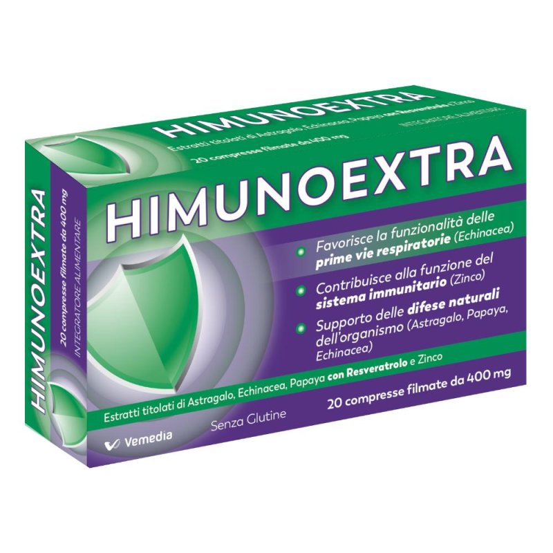 Vemedia Pharma Himunoextra 20 Compresse Vemedia Pharma Himunoextra 20 Compresse