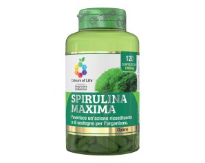 SPIRULINA MAXIMA 120CPR COLOUR