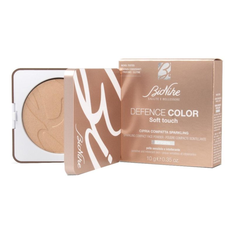 Bionike Defence Color Ciprie e Terre Soft Touch Sparkling Cipria Illuminante 9 g Bionike Defence Color Ciprie e Terre Soft Touch Sparkling Cipria Illuminante 9 g