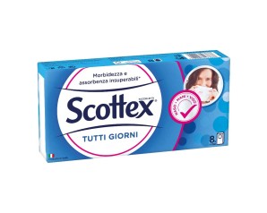 Kleenex Ultra Soft Fazzoletti 6 Box Da 80 Pezzi - Morbidezza Setosa - Carta FSC - Per Casa E Ufficio