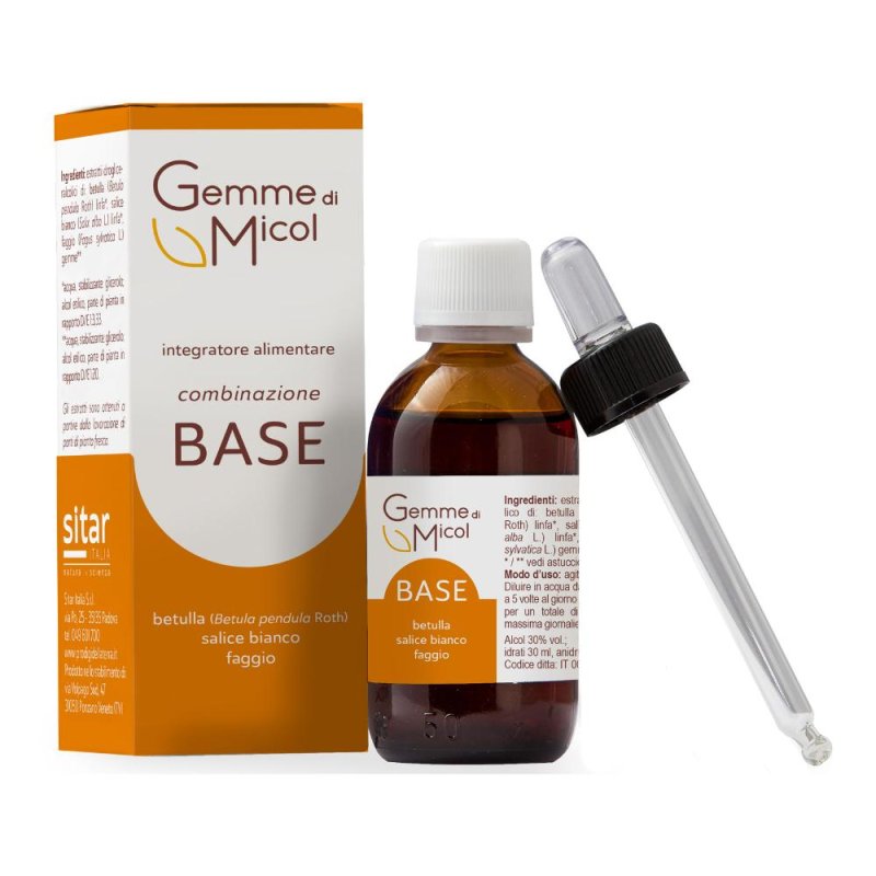 Gemme di Micol Base Unghie 30 ml Gel Professionale per Ricostruzione e Smalto Semipermanente