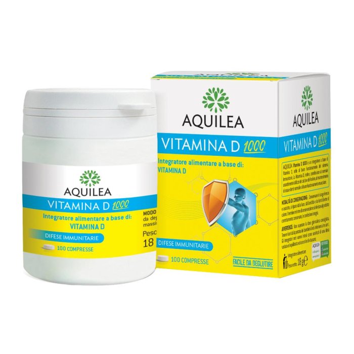 AQUILEA Vitamina D 1000 100Cpr AQUILEA Vitamina D 1000 100Cpr