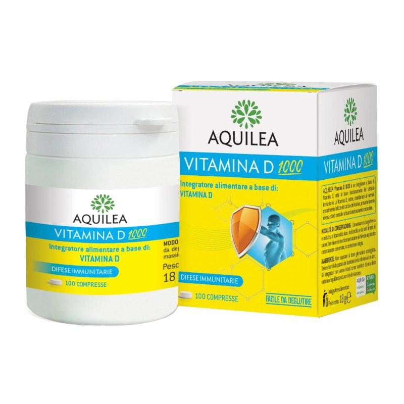 AQUILEA Vitamina D 1000 100Cpr AQUILEA Vitamina D 1000 100Cpr
