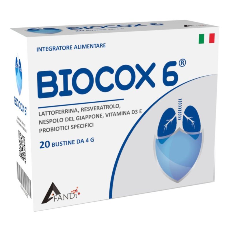 Biocox 6 bustine - integratore per benessere articolare Biocox 6 bustine - integratore per benessere articolare