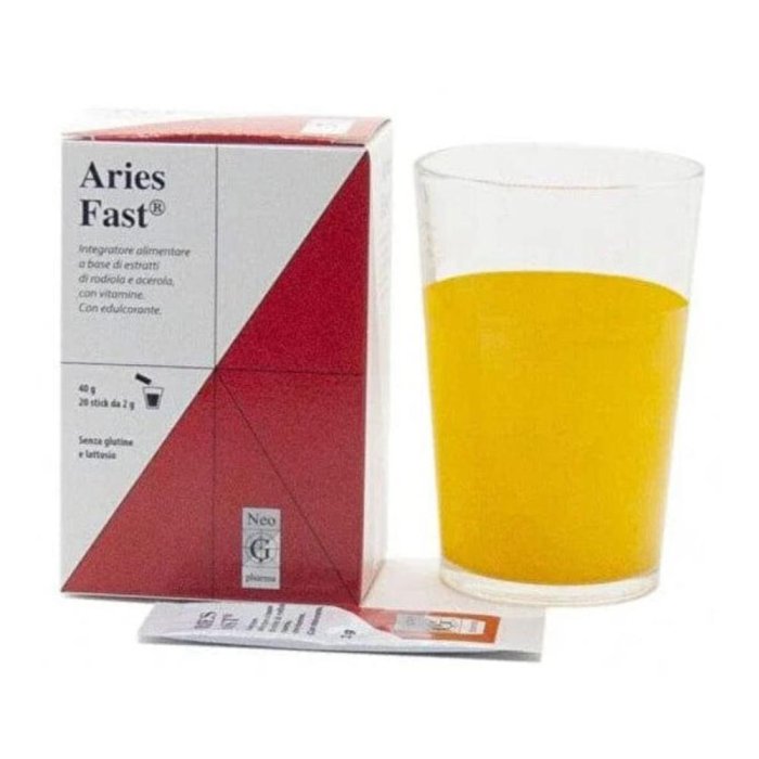 Aries Fast Stick Integratore Alimentare in 20 Bustine Orali Monodose Aries Fast Stick Integratore Alimentare in 20 Bustine Orali Monodose