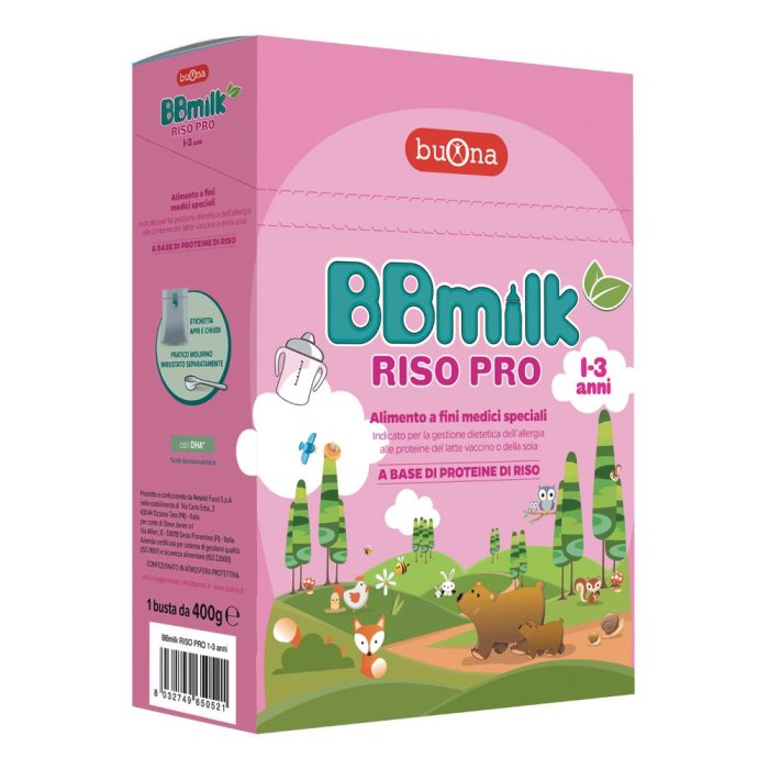 BBmilk RISO PRO 1-3 anni - 400 g BBmilk RISO PRO 1-3 anni - 400 g