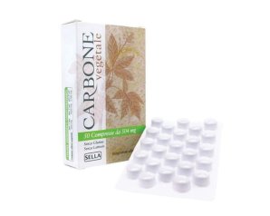 Sella Carbone Vegetale Integratore Alimentare 50 Compresse