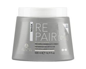 Alama Repair - Maschera Ristrutturante Per Capelli Danneggiati, 500ml