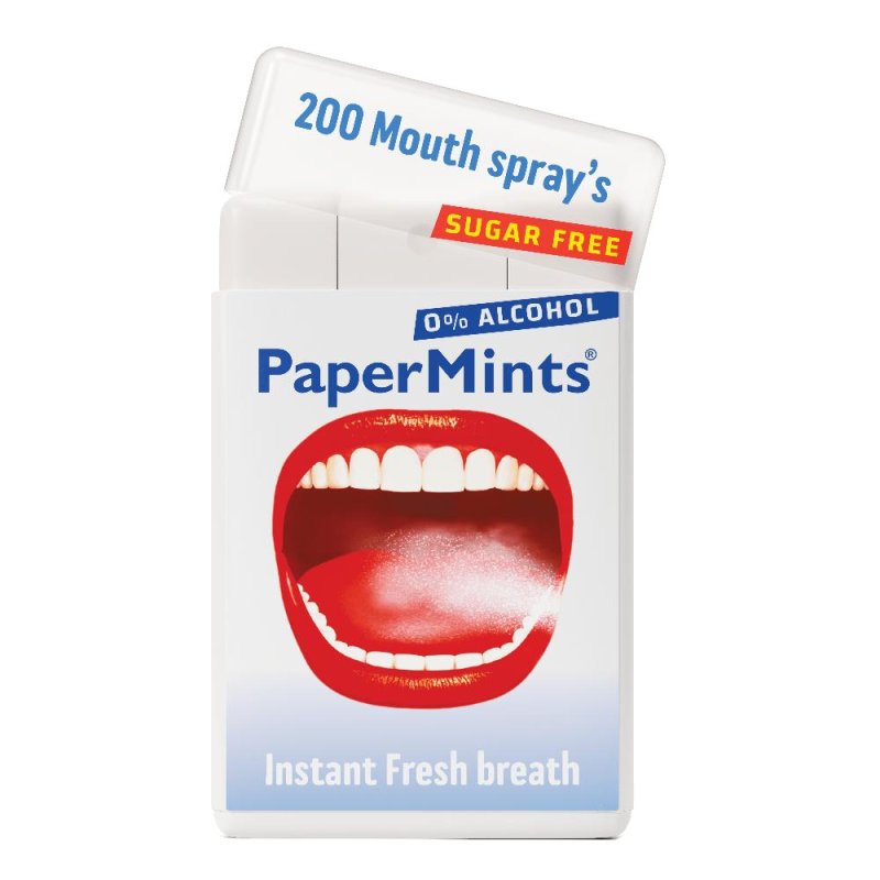 Cool Caps Paper Mints Spray per combattere l'Alitosi 12ml Cool Caps Paper Mints Spray per combattere l'Alitosi 12ml