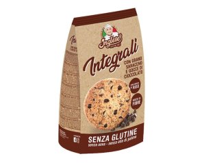 Gaia Alimenti senza Glutine Inglese Gluten Free Integrali  I Saraceni Biscotti con Gocce di Cioccolato 150 g