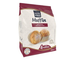 Nutrifree Alimenti senza Glutine Dolci e Merende Muffin Classico 4 x 45 g