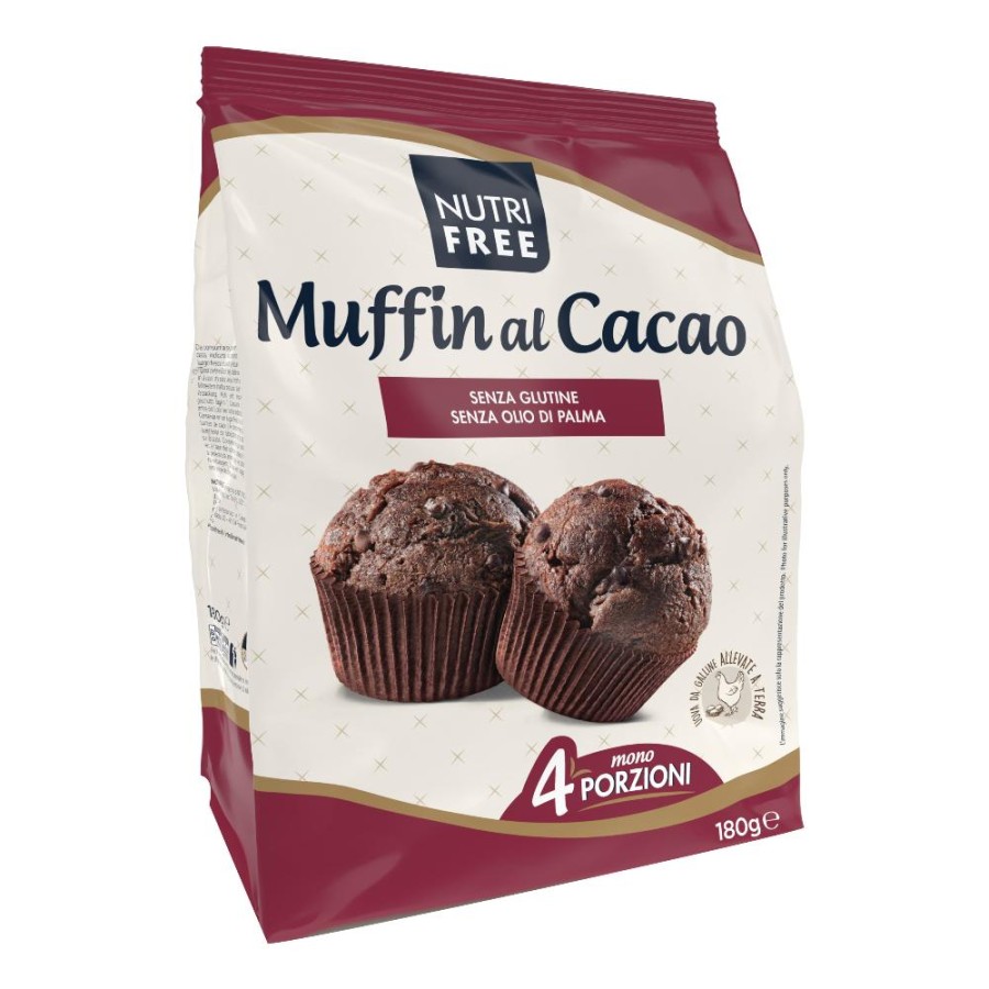 Nutrifree Alimenti senza Glutine Dolci e Merende Muffin al. Cacao