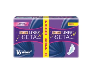 LINES SETA Ultra Notte 16pz
