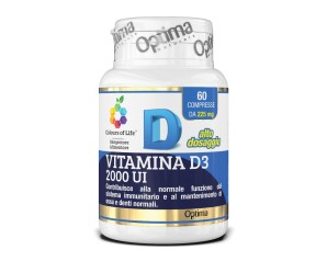 VITAMINA D3 2000 60CPR COLOURS