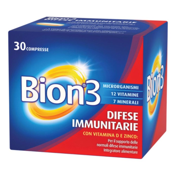 Bion 3 30 compresse integratore con con Vitamina D e Zinco per difese immunitarie - Procter & Gamble