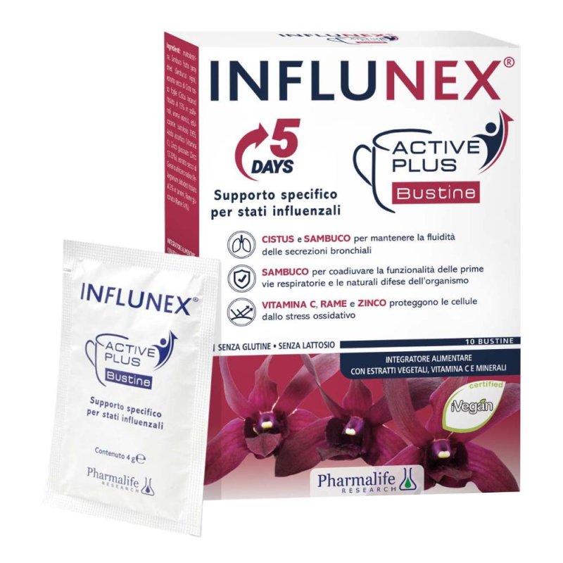 INFLUNEX ACTIVE PLUS 10BUST INFLUNEX ACTIVE PLUS 10BUST